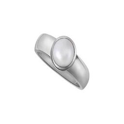 GenZcomplex Silver-Plated Brass Pearls Finger Ring-image-71