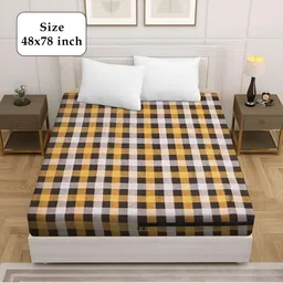 Star Weaves White Cotton Dust Mite Barrier Mattress Protector-40