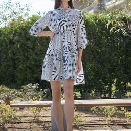 SANSKRUTIHOMES Women Printed Fit & Flare MiniDress-image-38
