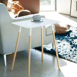 Arhat Organizers White & Yellow Metal Side Coffee Table-image-27