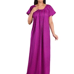 DUI KONNA Printed Maxi Nightdress-picture-24