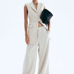 H&M Wide Tailored Trousers-image-66