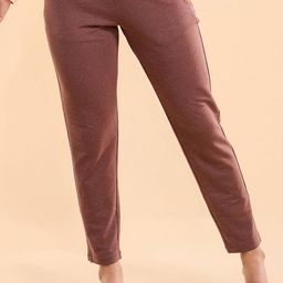 Enamor Slim Fit Ankle length Lounge Pants-image-84