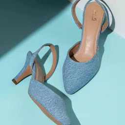 Inc 5 Synthetic Kitten Heel Mules-54