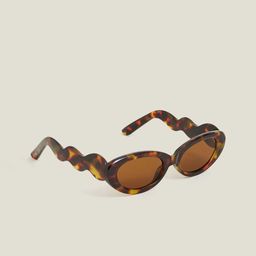 Accessorize Women Oval Sunglasses with UV Protected Lens MA-10004448421-18