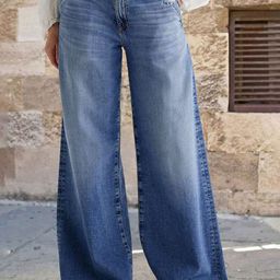 JC Mode Women Wide Leg High-Rise Light Fade Jeans-picture-12