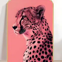 Myntra Elegant Homes Pink & Black 1 Piece Wooden Birds and Animals Wall Art-image-81