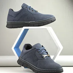 JK Port Men Blue color causal shoes sneakers-image-78
