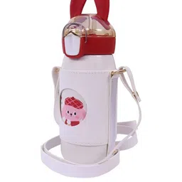 YK Beige Single Stainless Steel Water Bottle-picture-23