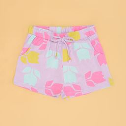 Pantaloons Junior Girls Floral Printed Pure Cotton Shorts-image-98