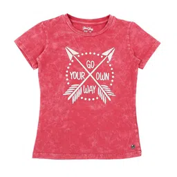 Gini and Jony Print Cotton Denim Top-40