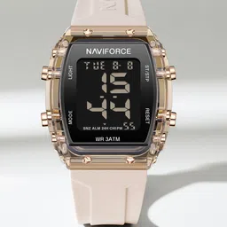 Naviforce Women Brass Embellished Dial & Straps Analogue and Digital Watch NF7102 RGBG-image-52