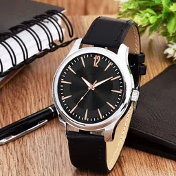 CSAMON Men Round Dial & Straps Analogue Watch 1017 BLKB9084 Chikani L-42