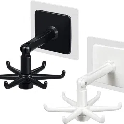 360° Rotating Wall Hook (Pack of 2) Hook 6-image-22