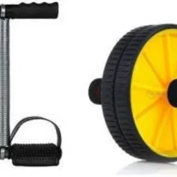 Combo Tummy Trimmer & ab wheel roller Fitness Accessory Kit Kit-image-43