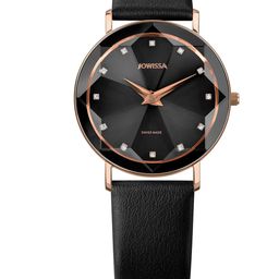 JOWISSA Unisex Embellished Dial & Leather Straps Analogue Watch J5.606.L-image-55