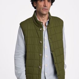 Terra Luna Men Geometric Cotton Bomber Jacket-picture-8