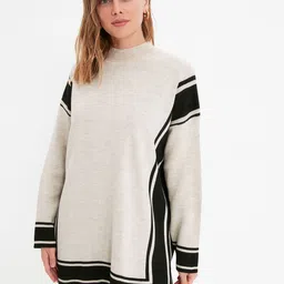 Trendyol Women Striped Pullover-picture-9