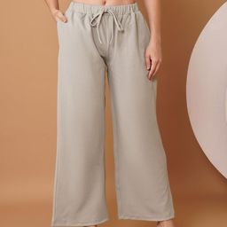 Chemistry Women Original Loose Fit Wide Leg Trousers-image-77