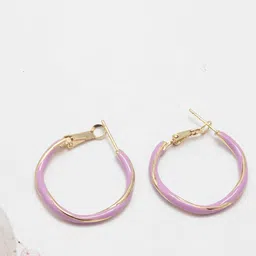 Maansh Contemporary Hoop Earrings-image-65