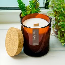 ENCEBIENCE Off White Amber Glow Candle - Sparkling Skies-image-4