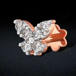 Joyalukkas Charming Flutter Diamond Nosepin-0.34 gm-image-38