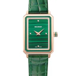 Balmain Natural Stones Women Rectangular Dial & Leather Straps Analogue Watch B43949276-picture-29