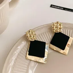 SZN Diamond Shaped Drop Earrings-20