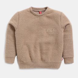 Here&Now X Game Begins Girls Fuzzy Sparkle Sweatshirt-image-24