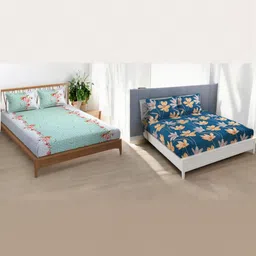WELLNEST Microfiber Fitted King Bedsheets-picture-22