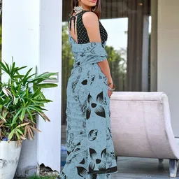 Pandadi Saree Batik Ready to Wear Block Print Sarees image 4