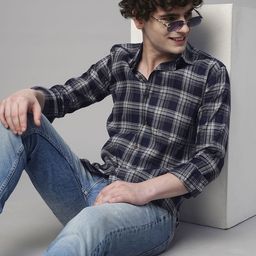 TRYBUY.IN Men Standard Buffalo Checks Opaque Checked Casual Shirt-image-78