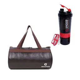 GROUPERS Medium Foldable Sports or Gym Duffel Bag-image-92