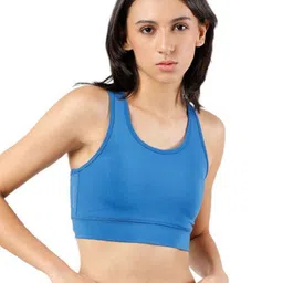 LILY Women Solid Full Coverage Non Padded Non Wired Workout Bra-15