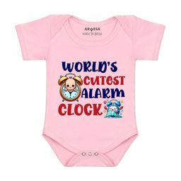Arvesa World Cutest Alaram Printed Bodusuit-image-38