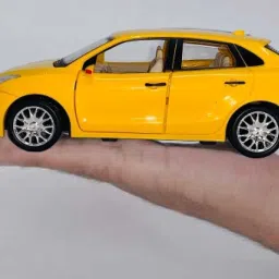 priyvi Pull Back Action Baleno Model Toy Car for Kids (Color May Vary) image 4