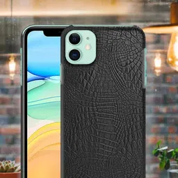 CASE CREATION Geometric Printed iPhone 13 Leather Holster Cover-32
