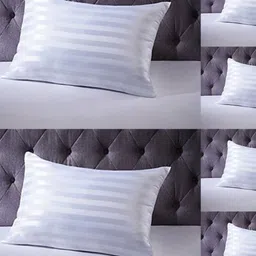 JDX White 5 Pieces Sleep Pillow-5