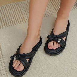 Shezone Women Embellished Open Toe Flats-image-68
