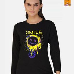 Metronaut Women Pack of 2 Bio Finish Graphic Printed Round Neck Cotton T-shirts-picture-2