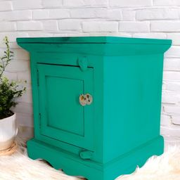 Ikiriya Green Wood BedsideTable-54