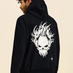 Dogman Men Printed Hooded Sweatshirt-picture-2