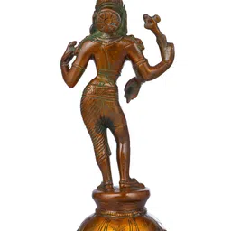 Exotic India Brown Religious Figurine Showpiece-picture-12