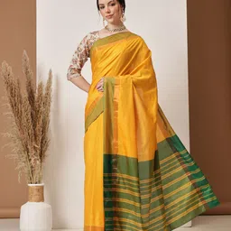 DIVASTRI Uppada Pattu Banarasi Saree-image-14