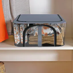 Kuber Industries Grey Set of 2 Regular Drawer Organiser Organisers image 3