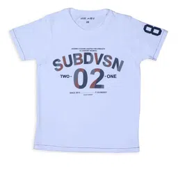 Little Marco Boys Sports Printed Applique T-shirt-17