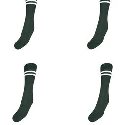 MUKHAKSH Boys Pack Of 4 Green Calf Length Socks-picture-44