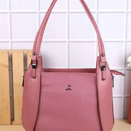 Mochi Textured Structured Shoulder Bag image 1