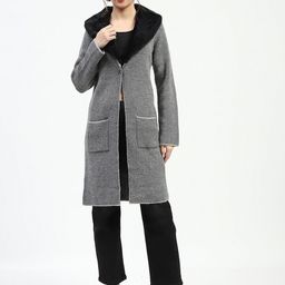 Madame Women Grey Shrug-41