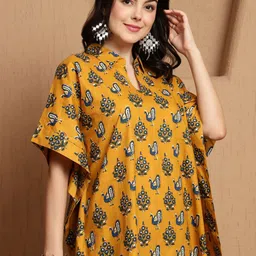 BANDIA Abstract Printed Kaftan Style Coord Set image 2